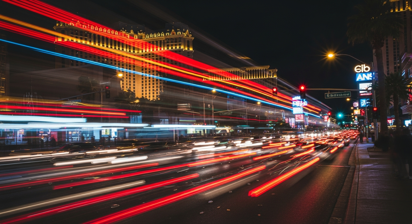 ストリップ大通りやダウンタウン深夜の治安と危険性