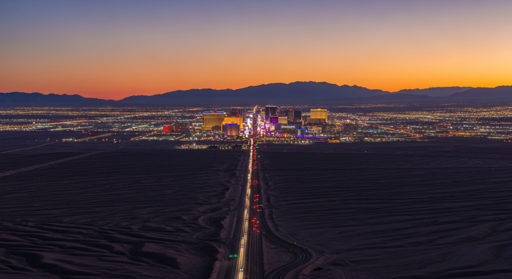 ラスベガスはなぜ砂漠に？歴史と発展の謎を解明