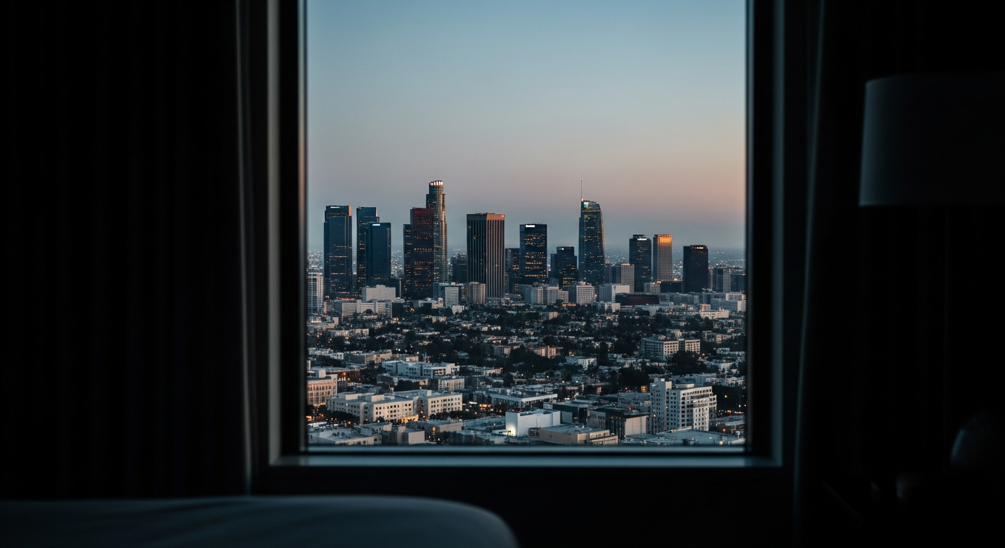 ダウンタウン宿泊の安全性とハリウッド観光の注意点