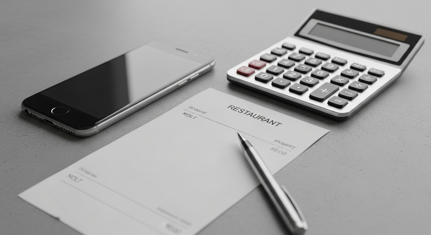 チップの相場早見表と計算方法・アプリ