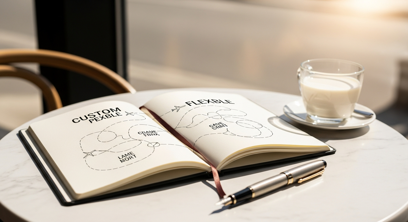 オーダーメイドで叶える夢のプランと自由なスケジュール