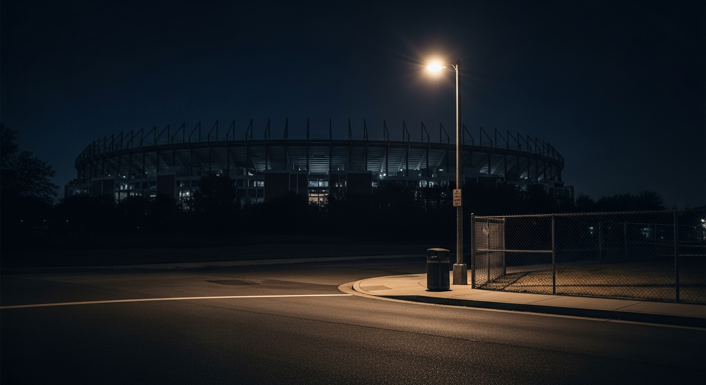 試合後の帰りの足と帰り道の周辺の治安