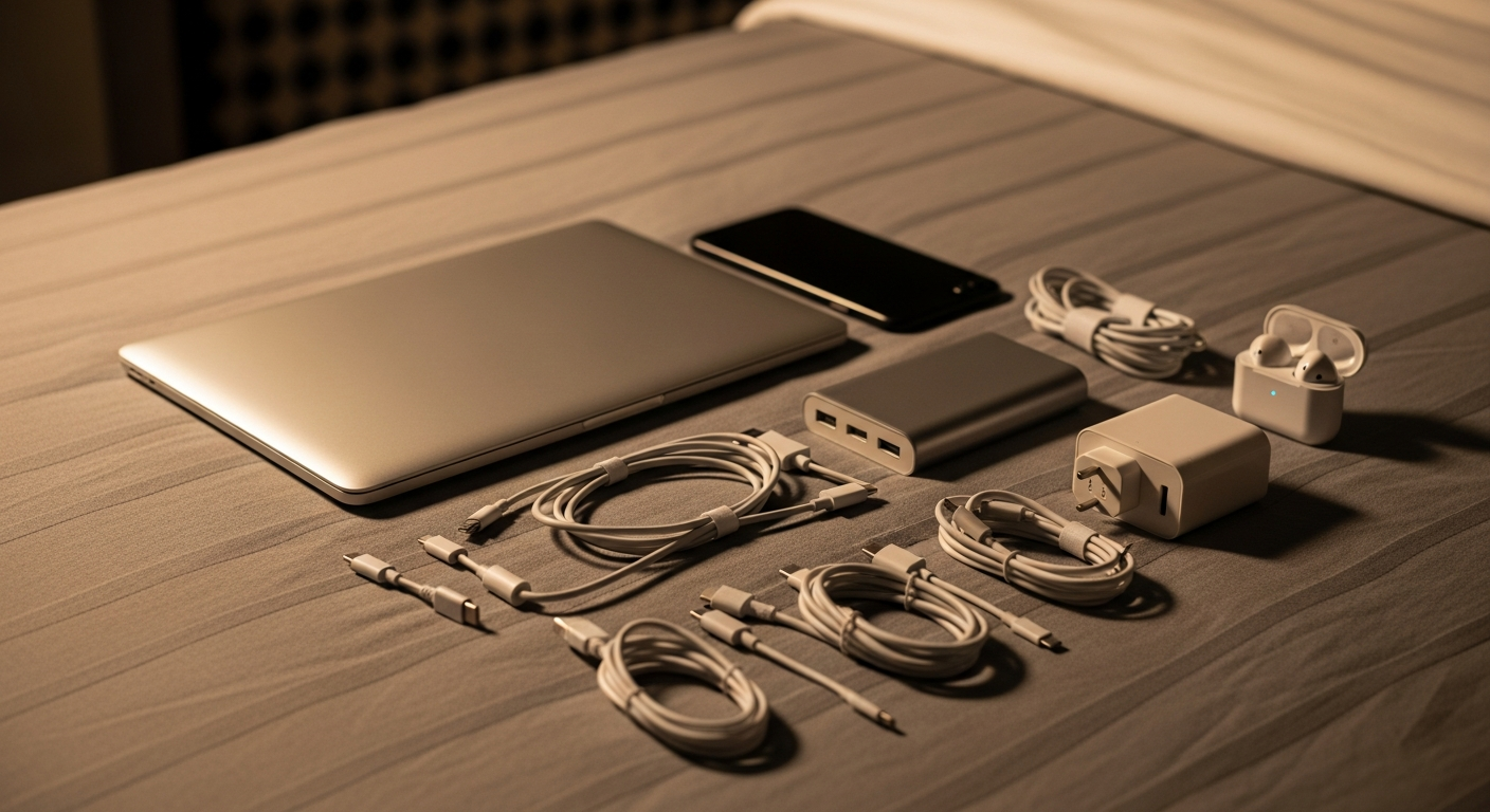 充電切れの不安を解消する持ち物チェックリスト