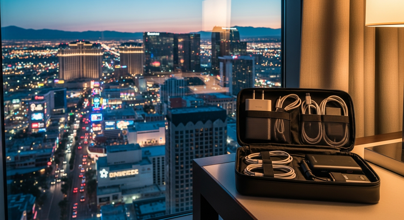 ラスベガスなど西海岸の電源事情と旅プロの対策