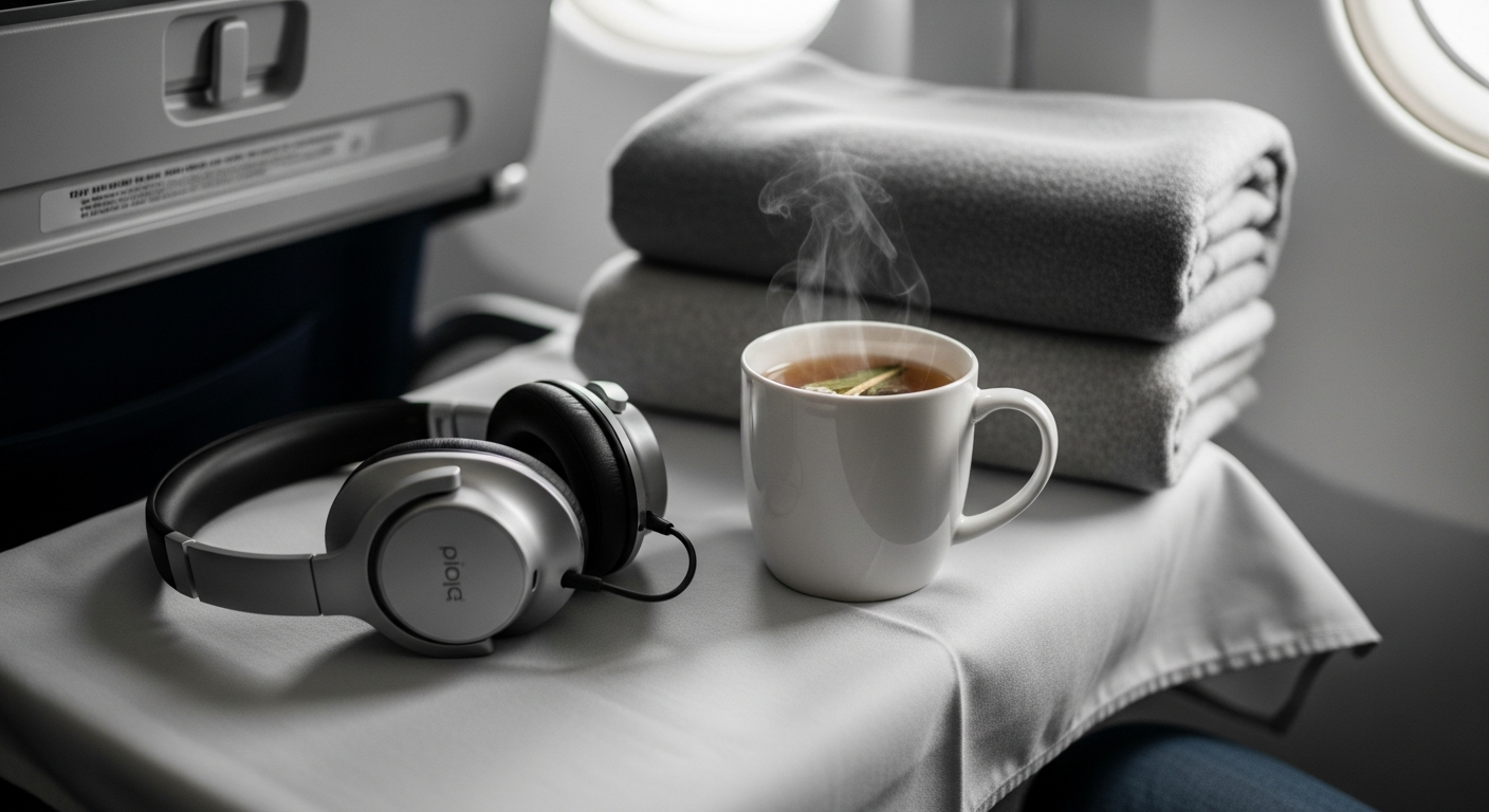 飛行機での移動ストレスを解消する方法